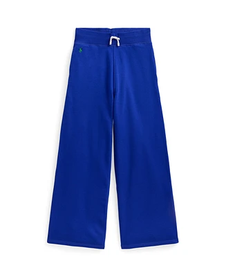 Polo Ralph Lauren Big Girls French Terry Wide-Leg Sweatpants