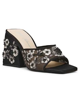 Betsey Johnson Women's Roo Embroidered Evening Sandals