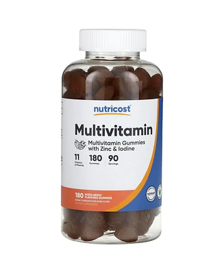 Nutricost Multivitamin Gummies with Zinc & Iodine Mixed Berry