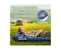 ropoda Extra Thickness 3.9'' Inflatable Sleeping Pad for 2 Person with Pillow