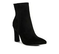 London Rag Clubdate Block Heeled Ankle Boots