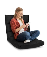 Gouun 14-Position Adjustable Folding Lazy Gaming Sofa