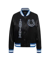 Pro Standard Women's Black Indianapolis Colts Indiana Nights Bomber Jacket