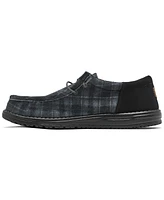 Hey Dude Men's Wally Funk Waffle Casual Moccasin Sneakers from Finish Line