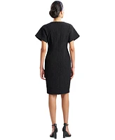 Natori Women's Jacquard A-Line Dress