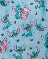 Disney Big Girls Stitch and Angel Plush Lounge Pant