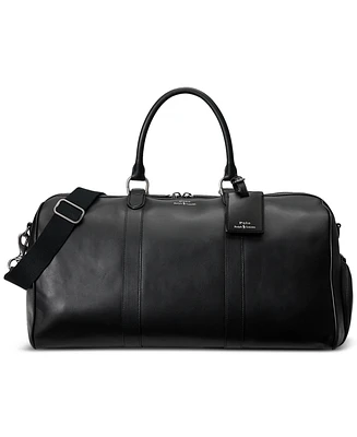 Polo Ralph Lauren Men's Smooth Leather Duffel
