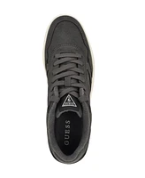 Guess Men's Nanon Branded Low Top Fashion Sneakers