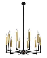 Home Accessories 29.1" Mizba 10-Light Indoor Chandelier with Light Kit