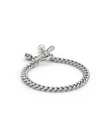 UNOde50 Sterling Silver Metal Alloy Bracelet with Cultivated Pearl