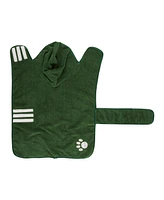 Bone Dry Terry Microfiber Pet Robe Embroidered Paw Print