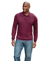 KingSize Big & Tall Lightweight Polo Sweater