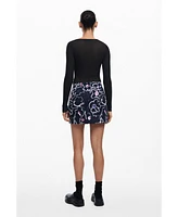 Desigual Women's Floral miniskirt