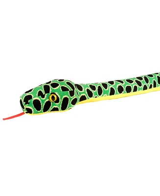 Wild Republic Plush Snake Anaconda Stuffed Animal, 68 Inches