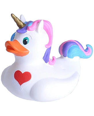 Wild Republic Rubber Duck Unicorn Figurines