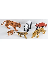 Wild Republic Polybag Asia Mountain Figurines, 6 Pieces