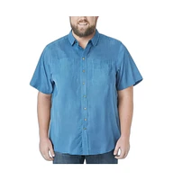 KingSize Big & Tall Short Sleeve Wrinkle-Free Sport Shirt