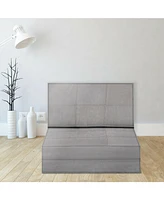 Gouun Convertible Lounger Folding Sofa Sleeper Bed