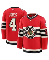 Fanatics Men's Seth Jones Red Chicago Blackhawks 2025 Nhl Winter Classic Premium Player Jersey