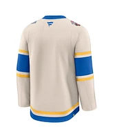 Fanatics Men's Cream St. Louis Blues 2025 Nhl Winter Classic Premium Jersey