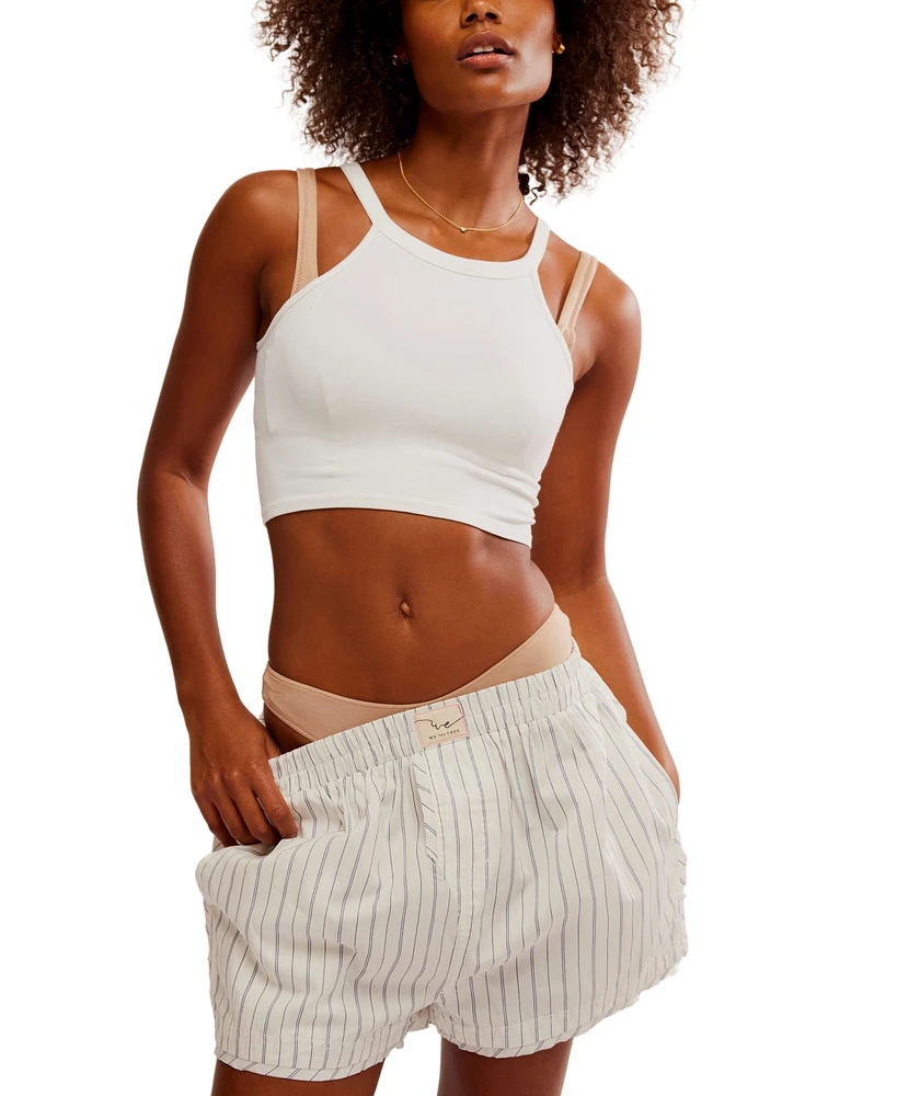 Free People Women's Day To Boxer Sleep Shorts