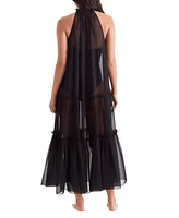 Mimi Flamingo Women's Oceana Tiered Cover-Up Dress