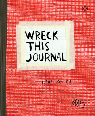 Wreck This Journal (Red) Expanded Edition by Keri Smith