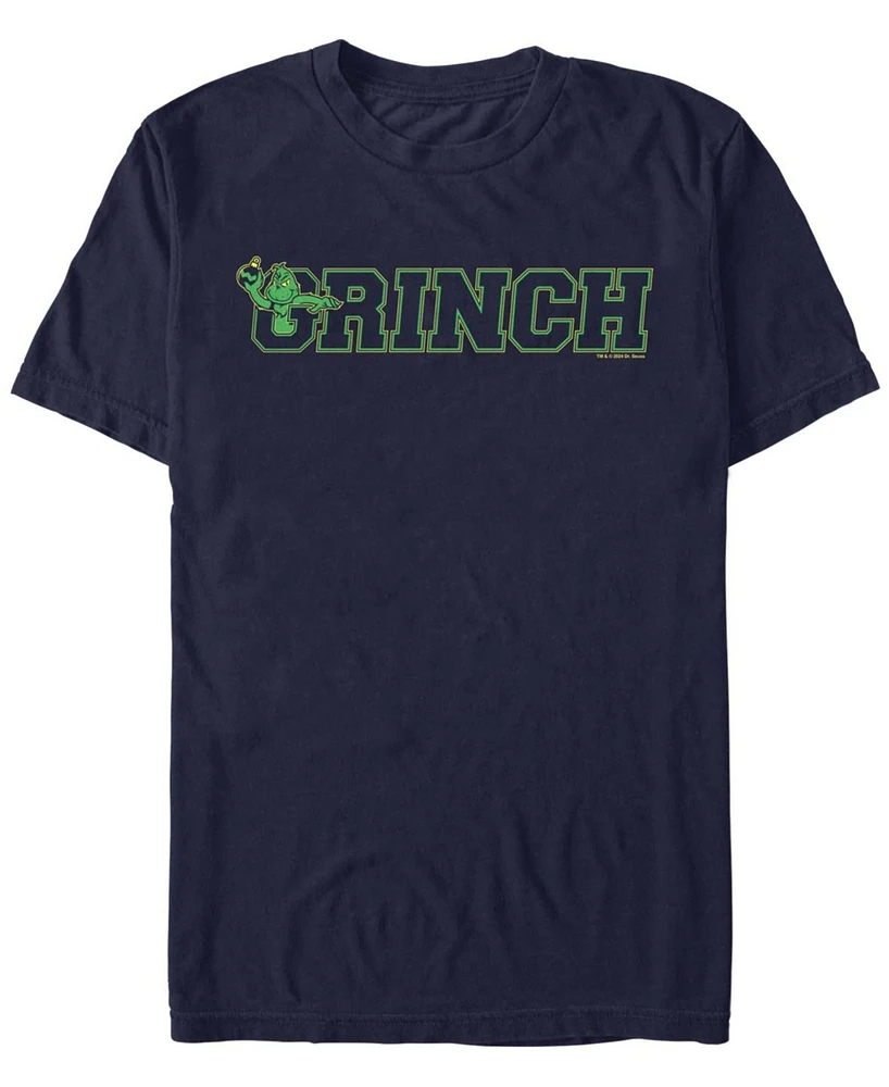 Fifth Sun Men's College Grinch Short Sleeve T-Shirt