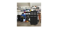 Slickblue Heavy Duty Steel Lockable Rolling Garage Tool Chest Mobile Storage Cart