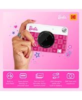 Kodak Barbie x Printomatic 2x3 Instant Print Camera, 5MP Portable Instant Camera