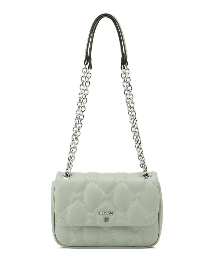 Nine West Rue Chain Convertible Flap Crossbody Bag