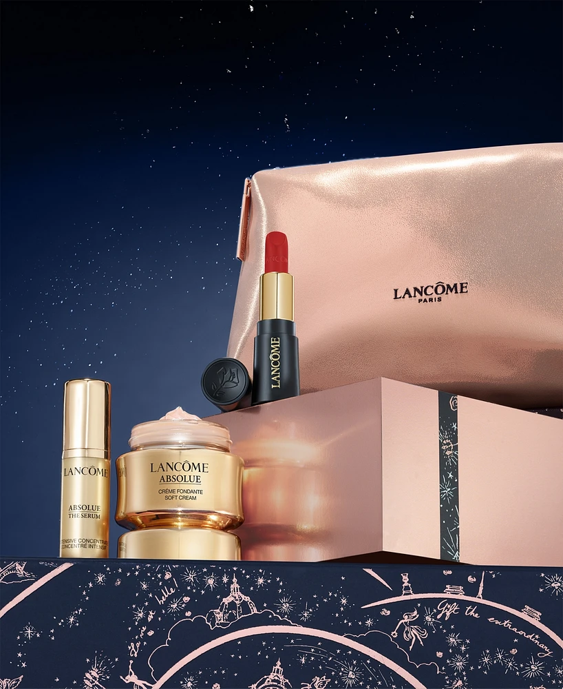 Free 4-Pc. gift with any $100 Lancome purchase.