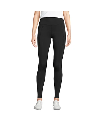 Lands' End Women's Active Hi Impact High Rise Compression Waist Leggings