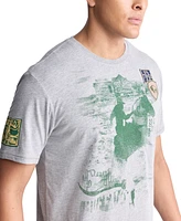 Buffalo David Bitton Men's Graphic Patch T-Shirt