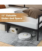 Gouun Twin Size Metal Daybed Frame for Living Room Bedroom