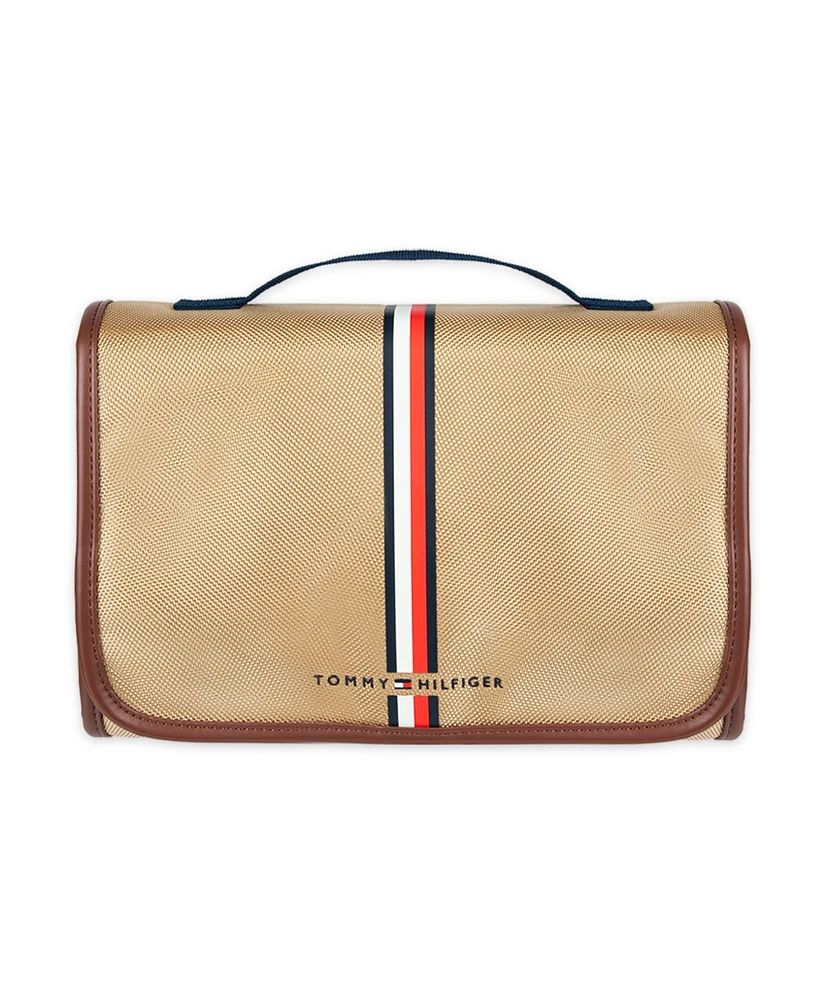 Tommy Hilfiger Men's Hanging Travel Kit and Toiletry Organizer