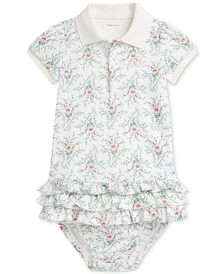 Polo Ralph Lauren Baby Cotton Ruffled Dress