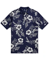 Polo Ralph Lauren Men's Big & Tall Hibiscus-Print Mesh Shirt