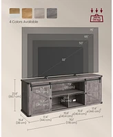 Slickblue 23.9-Inch High Tv Stand for TVs Up to 75 Inches Modern Storage Solutions Living Room