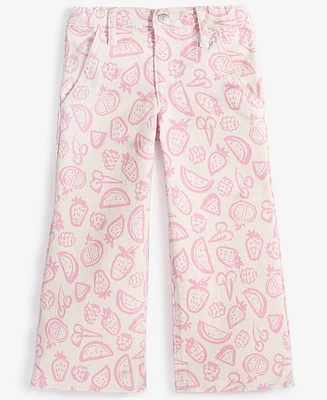 Epic Threads Toddler Girl Berry-Print Jeans, Exclusively at Macy's