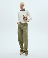 Mango Women's Fine-Knit Cardigan