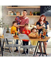 Sugift 6 Pack Portable Padded Folding Chair