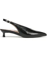 Naturalizer Women's Nicolette Pointed Toe Kitten Heel Slingback Pumps