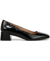 Naturalizer Women's Huntley Square Toe Block Heel Pumps