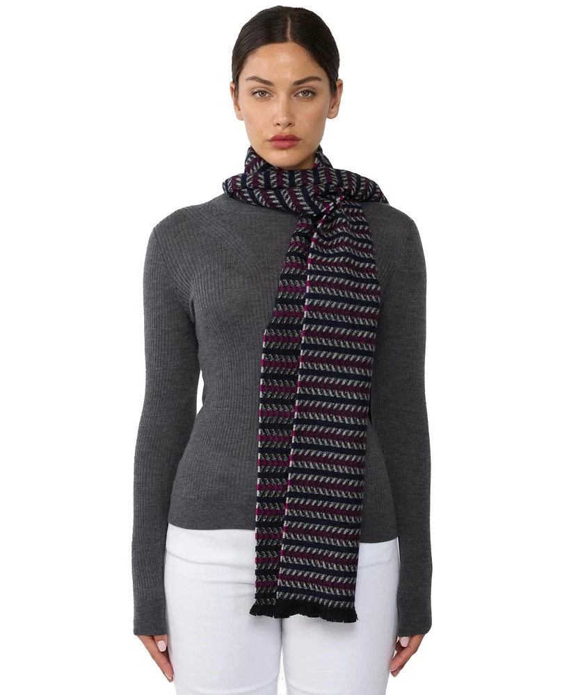 Jennie Liu 100% Cashmere Scarf for Women