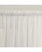 No. 918 Sheer Voile Rod Pocket Door Curtain Panel