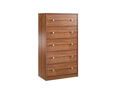 Slickblue Modern 5-Drawer Bedroom Chest of Drawers