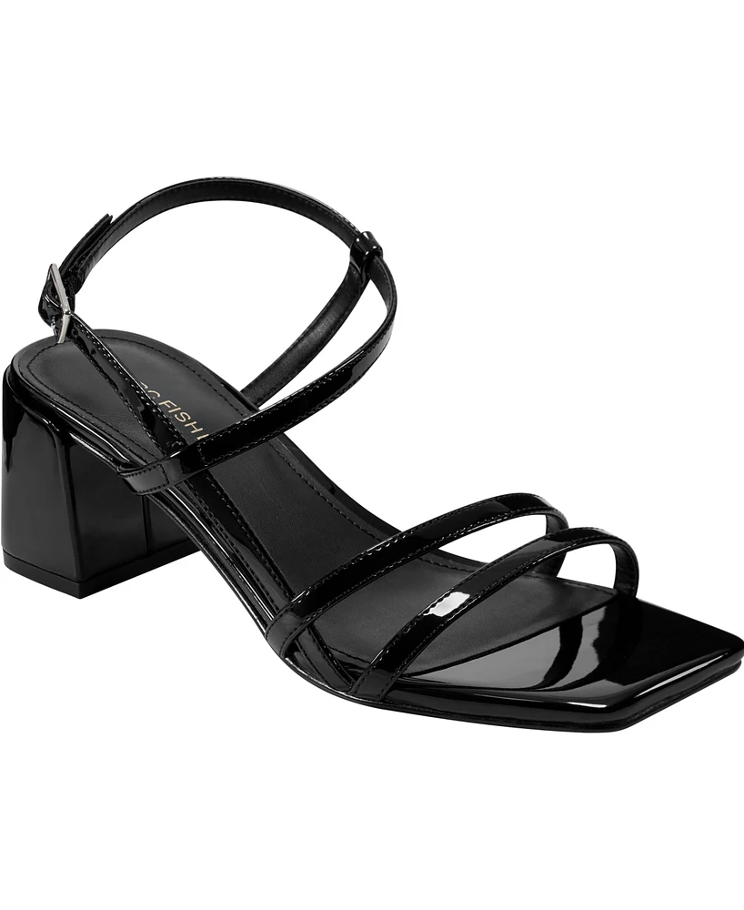 Marc Fisher Women's Jeci Block Heel Strappy Dress Sandals