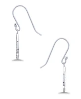 Macy's Oxidized Beaded Tear Drop Earrings