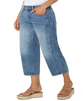 Liverpool Los Angeles Women's Mid rise Barrel Jeans